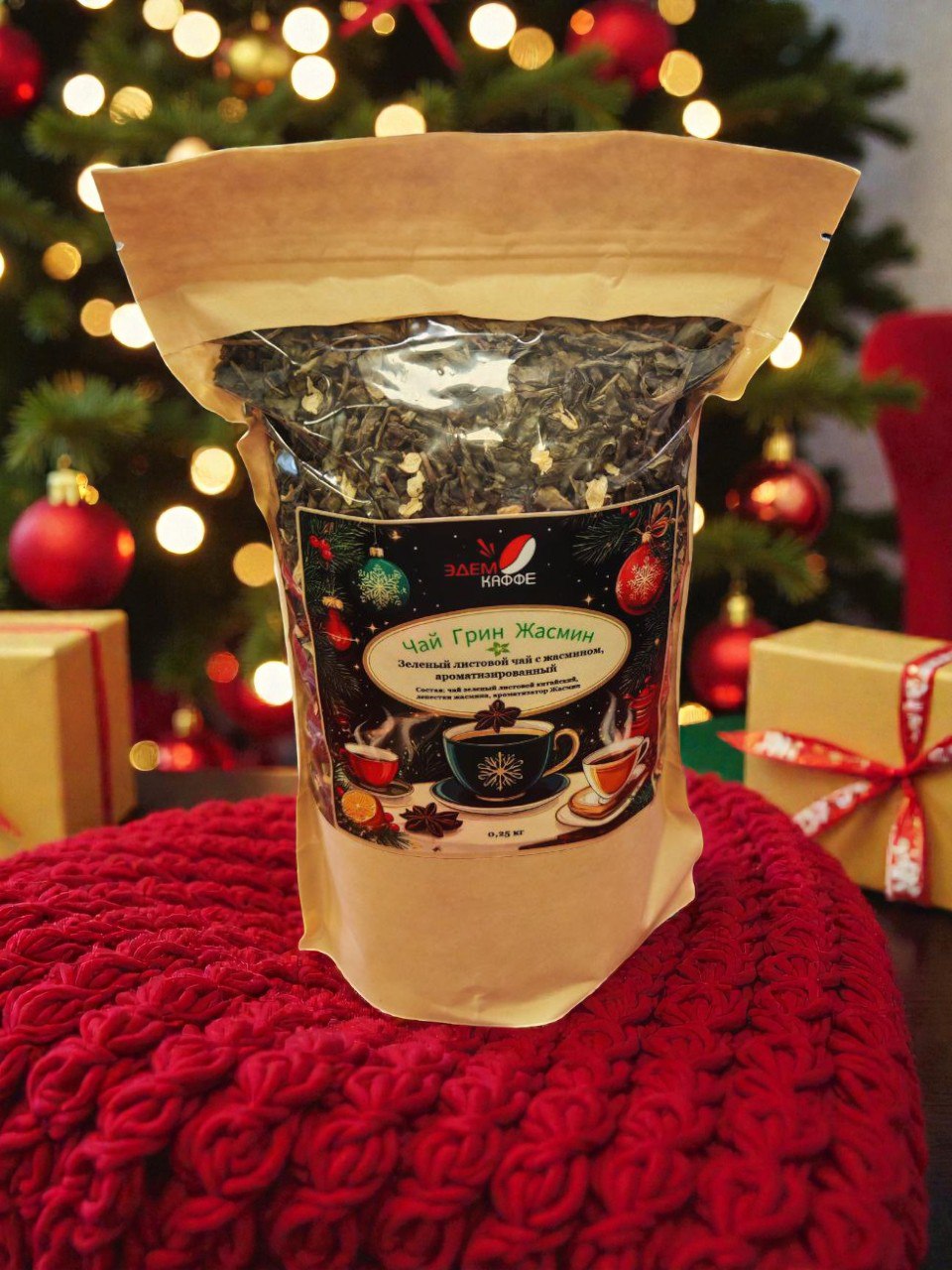 Чай Эдем Каффе Грин Жасмин