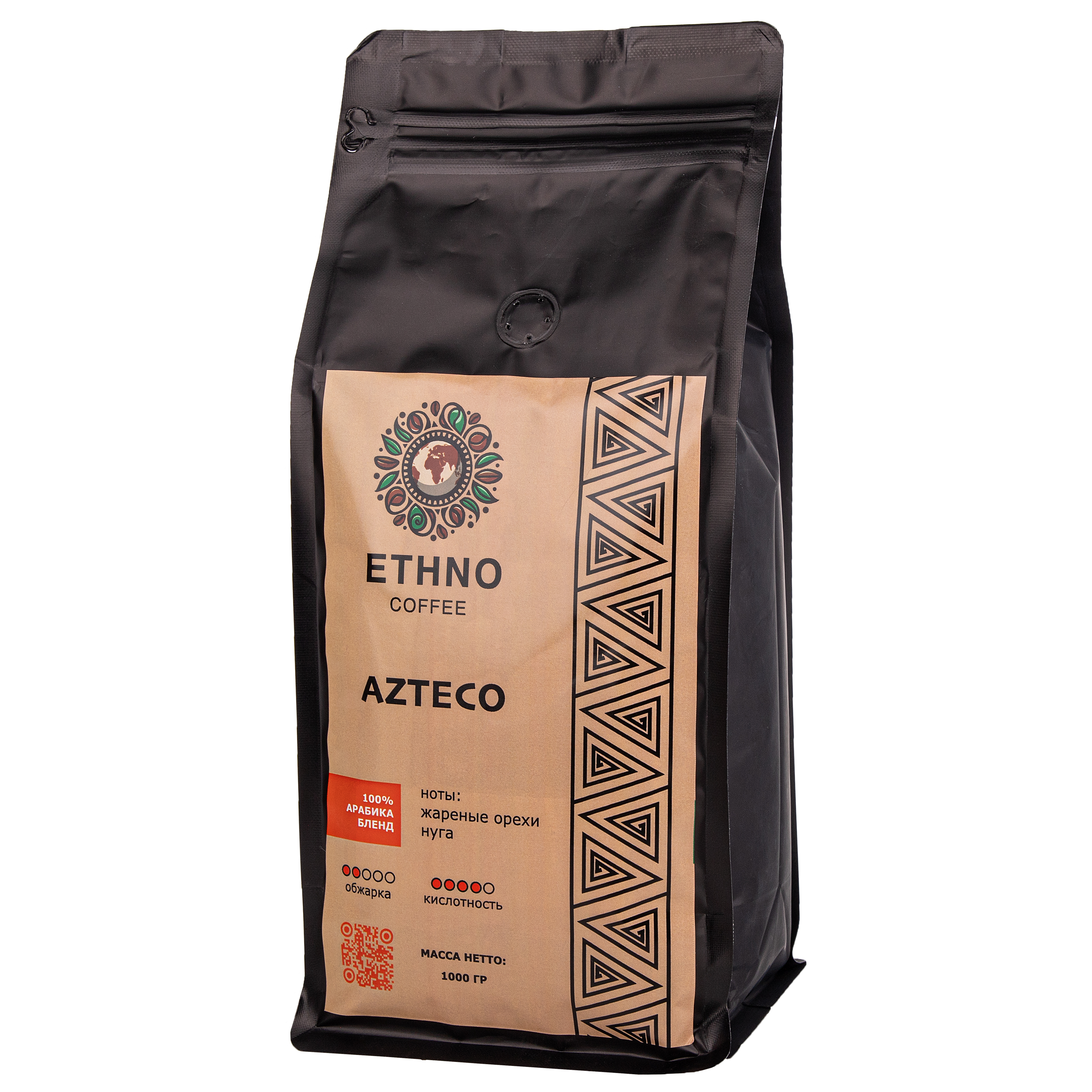 Кофе в зернах Ethno Caffe Azteko